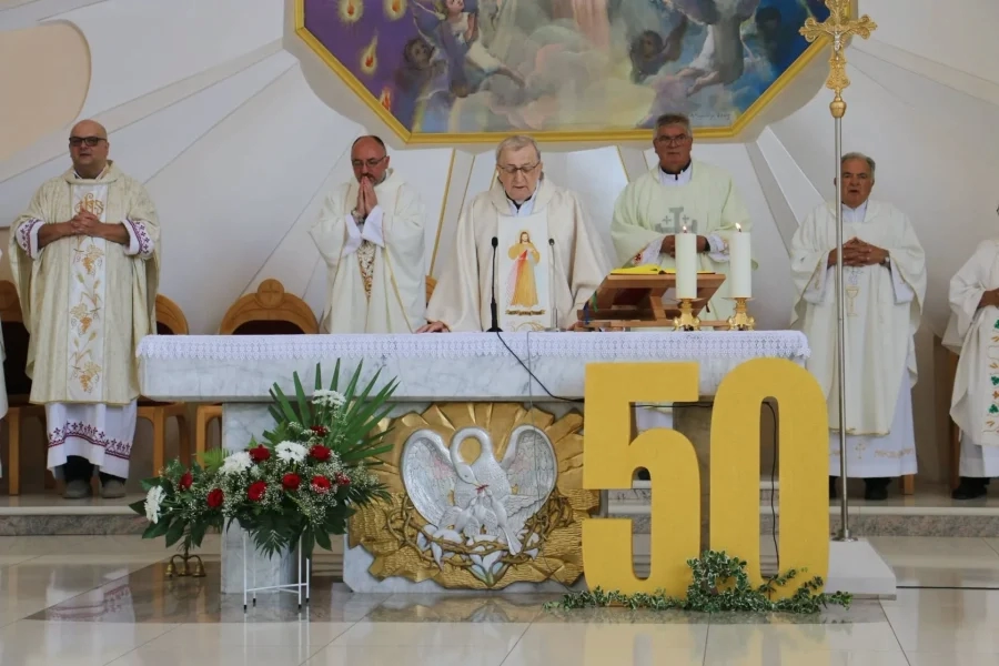 Svečano proslavljena Zlatna misa mons. Franje Topića